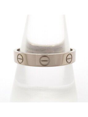 Cartier Ring 57 Mini Love 18k White Gold